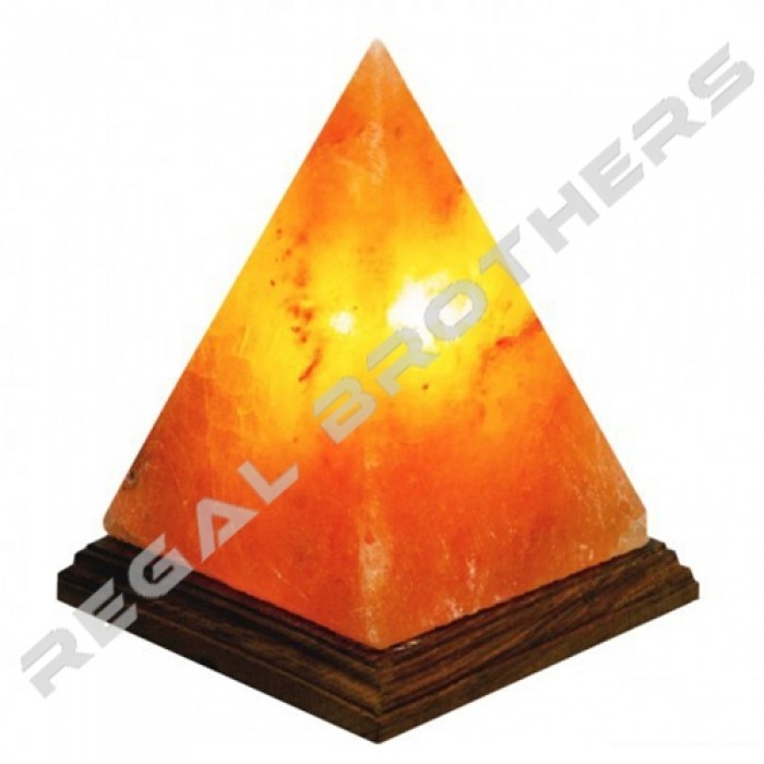 Himalayan Crystal Pyramid Salt Lamp Himalayan Crystal Pyramid Salt Lamp