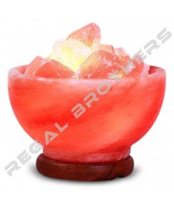 Himalayan Crystal Firebowl With Crystal Stones