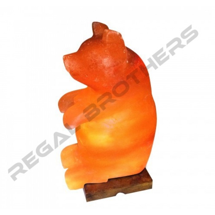 Himalayan Crystal Bear Salt Lamp Himalayan Crystal Bear Salt Lamp