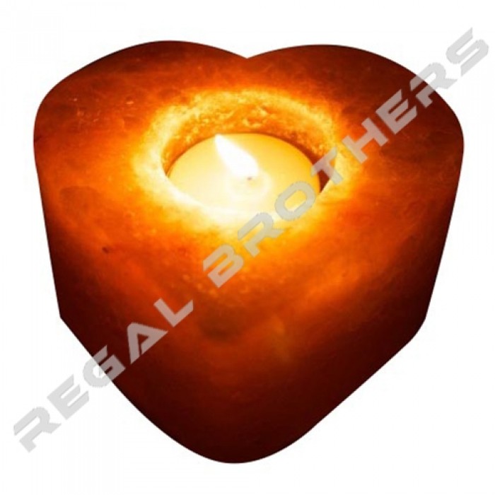 Himalayan Heart Tealight Candle Holder Himalayan Heart Tealight Candle Holder