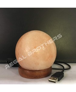 Himalayan Salt Sphere Lamp 400gm - 600gm