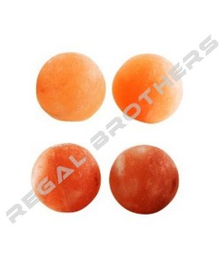 Himalayan Crystal Round Massage Salt Stone